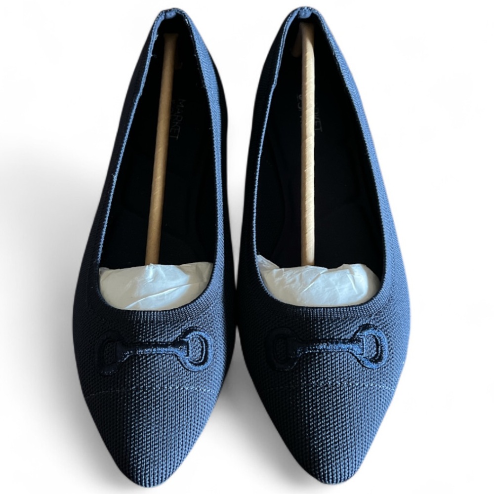 Market & Spruce Women's knit flats 8